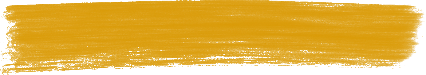 Yellow Gold Brush Stroke Cutout